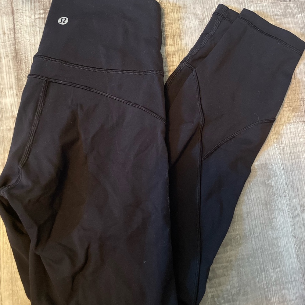 Lululemon Black 3/4 Leggings